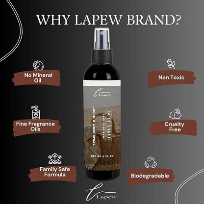 Lapew Room & Linen Spray | Fragrance Mist for Home, Car & Office | Fabric & Air Freshener | Neutralizing Mist | Made in USA | Butt Naked