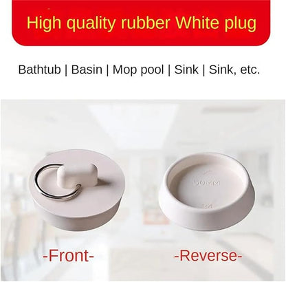 Rubber Sink Bathtub Plug Drain Stopper Bath Plug Sink Wash Basin Water Stopper for Bathtub Bathroom
