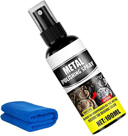 Remove Rust Agent Sprayer Fast Acting Remover for Car Boats, Kitchens, Bathrooms Multipurpose Rust Rust Remover for Metal