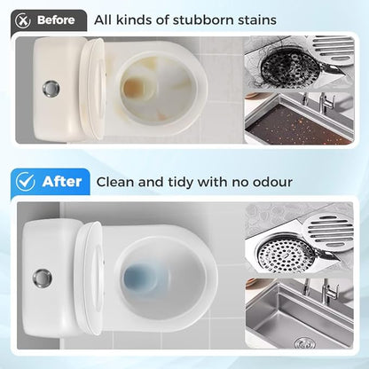Sink and Drain Cleaner, 2026 Upgraded Powerful Unclog Sink Drain Cleaner, Pipeline Cleaning for Kitchen Bathroom Sinks, Tubs Pipe Cleaning Tool (3pcs)