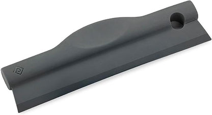 Polder Swipe Squeegee, Window Cleaner with Silicone Blade, Shower Squeegee with Flexible Handle, Ideal for Car, Kitchen, Bathroom, Shower Mirror, and More, Cleaning Supplies, Gray