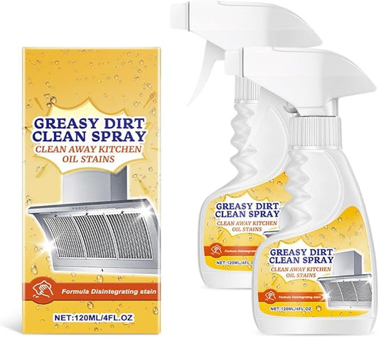 Multifunctional Powerful Kitchen Foam Cleaner, Upgrade Kitchen Degreaser Heavy-Duty Grease Remover for Stove, Fast-Acting All-Purpose Cleaner for Bathroom (2)