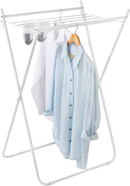 Honey-Can-Do White Metal Collapsible Clothes Drying Rack DRY-09864 White