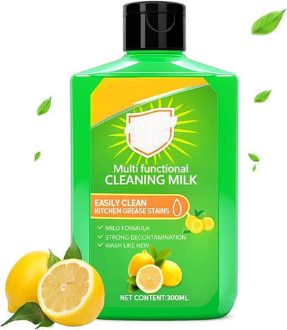 Cleaning Milk House Cleaner, 2026 New Powerful Multifunctional Cleaner, Powerful Concentrated Cleansing Lotion, Multi-Purpose Cleaner for Kitchen and Bathroom (1pcs)