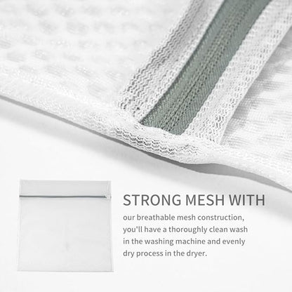 3 Pcs 24 * 24 inch large laundry bag, laundry storage, washing machine bag with zipper mesh, travel storage and sorting bag for Clothes,Fitted sheets,Sweater, Shoes