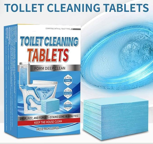 Toilet Bowl Cleaner Tablets, Deep Clean Formula, Put in the Toilet.NOT Tank.120 Pack Value Set