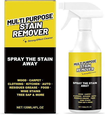 Power Spray，Multi-Purpose Stain Remover, Fast-Acting Formula for Kitchen, Floor, Toilet & Car | Hard Water Deposits, Rust Stains, Yellowing & Tough Grime | Heavy-Duty Surface Deep Cleaner