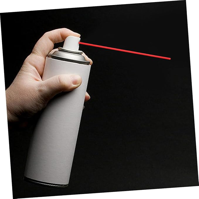 40pcs Long Nozzle Spray Can Tubes for Precision Lubrication Durable Plastic Sprayer Accessories for Maintenance Lengths Brightly Colored for Easy Identification