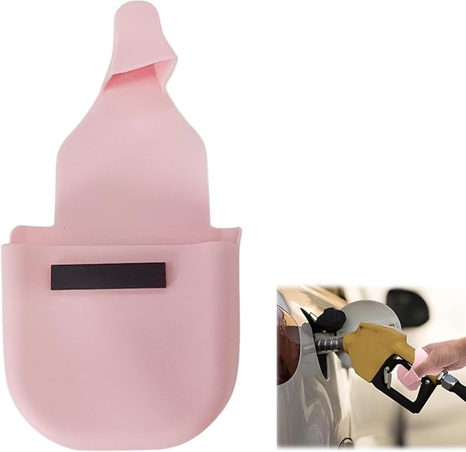 Reusable Gas Pump Glove, Silicone Gas Gloves for Gasoline Pump, Protects Hands From Dirty Pump Handles and Keyboards