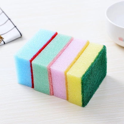 10 Pack Sponges for Cleaning, Natural Heavy Duty Dual Sided Dishwashing Sponge,Reusable Cellulose Durable Household Cleaning Sponges for Scrubbing Washing Cookware Bathroom Dishwashing