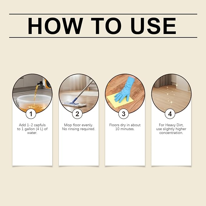 Floor Cleaner for Mopping - Tile Floor Cleaner | 100ML Bathroom Eliminator with Scent, Liquid Wash for Hardwood Tile Carpet Shower Kitchen Wall Grout Home Cleaning