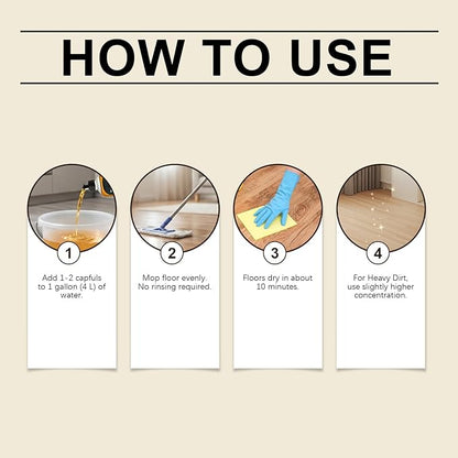 Floor Cleaner for Mopping - Tile Floor Cleaner | 100ML Bathroom Eliminator with Scent, Liquid Wash for Hardwood Tile Carpet Shower Kitchen Wall Grout Home Cleaning