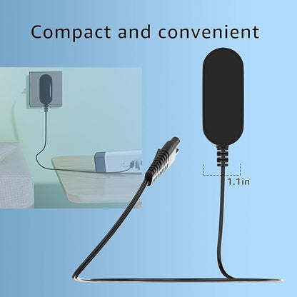 Replacement Charger for Voweek Electric Spin Scrubber VWS211/SP02, Compatible with LABIGO Cordless Cleaning Brush LA1 Pro Model KS-2619 Replacement,9V AC Adapter Power Supply Cord