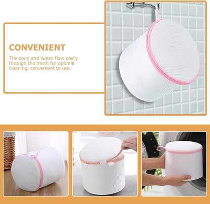 3pcs Mesh Laundry Bags for Delicates and Underwear Washing Bags with Anti-deformation Design for Washing Machine Use