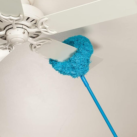 Gajula.Enterprises Telescoping Ceiling Fan Duster – Extendable Microfiber Fan Brush, 28 1/2"–47 3/4"