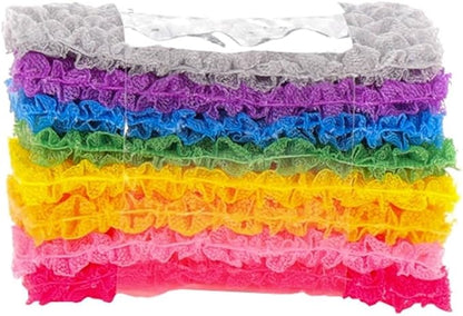 Korean Bubble Mesh Dish Scrubber, 8-Pack – Non-Scratch Kitchen Sponges, Quick-Drying Mesh Cleaning Cloths for Daily Dishwashing