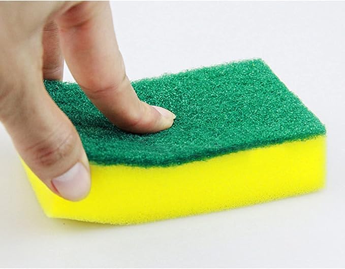 Kitchen Cleaning Sponges, 36Pack Cleaning Sponges in Bulk, Non Scratch Dishwashing Sponges Scouring Pad Odor-Free Scrubbing Dish Sponge Suitable for Washing Dishes, Travel Apartments