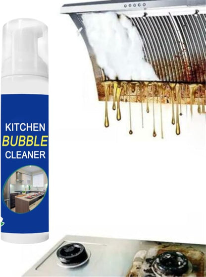 Foam Rust Remover Kitchen All-purpose Cleaning Bubble Spray, Multi-purpose Foam Kitchen Grease Cleaner, Rinse-free Cleaning Spray for Hood,pots,grill,sink (100ml)