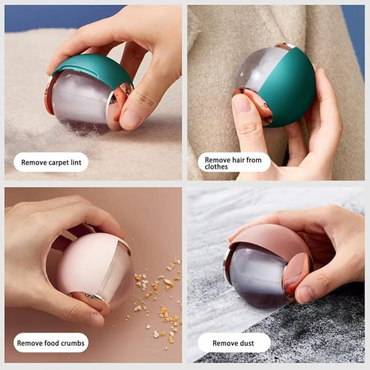 Washable Reusable Gel Lint Roller for Pet Hair, Tecogue Portable Dog Cat Pet Hair Remover for Clothes, Laundries, Sticky Cleaner, Dust Fuzz Fur for Travel Household (Green-2pcs)