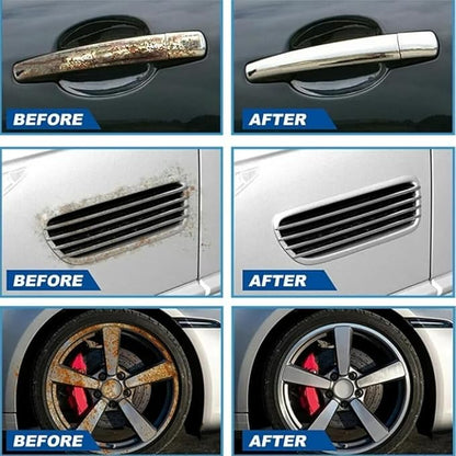 Multi-functional Quick-acting Rust Removal Spray, Portable Rust Remover Spray for Metal, Car Rust Removal Spray (2 Pcs/100ml)