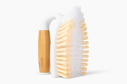 Full Circle Tough Stuff, All-Purpose Scrub Brush, Tile, Grout, White