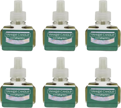 Yankee Candle Shimmering Christmas Tree Electric Home Fragrance Scent Plug Refill (Pack of 6)