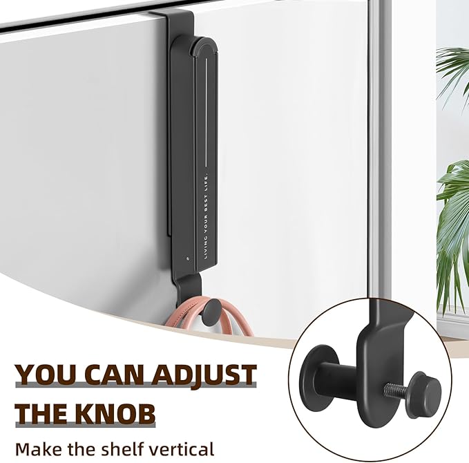Portable Folding Clothes Drying Rack Over The Door Hooks Hanger Retractable Towel Racks Space Saving Hanging Storage Hanger Laundry Rack for Travel, Behind Back of Door, Bathroom, Coat, Bag