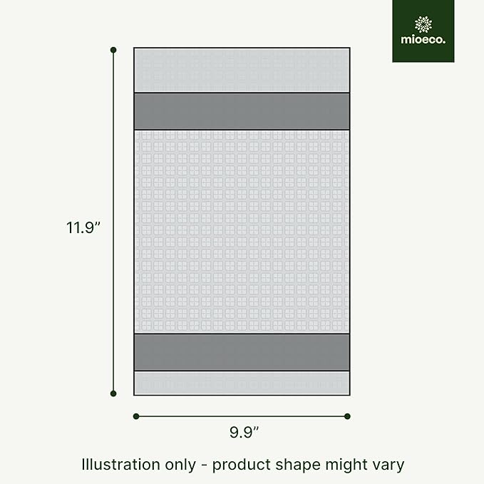 24 Pack Multicolored Reusable Paper Towels - Nature Friendly - Organic Cotton Alternative - Thick, Strong, Paperless Kitchen Dish Cloths - Reusable Napkins - Dish Towels - Cloth Napkin