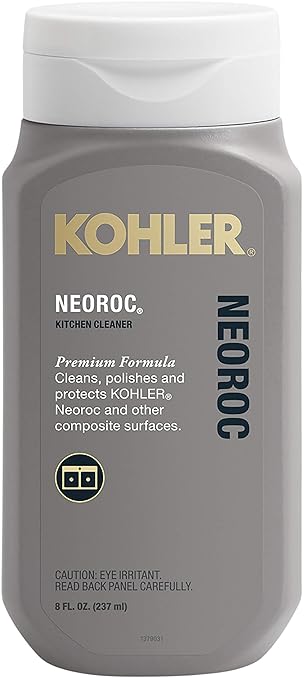 KOHLER K-23730-NA Neoroc Kitchen Cleaner, Protect Against Finger Prints, Grease and Water Spots, 8 Fluid Ounces