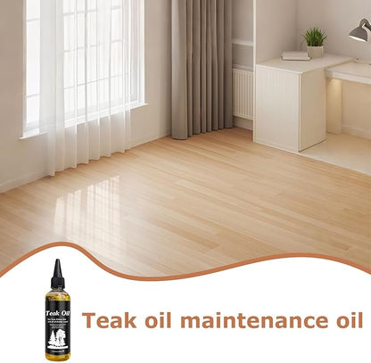 Wood Floor Polish and Restorer, Hardwood Floor Luster-Polish, Wood Floors Restorer, 100ml Furniture Hardwood Polisher Conditioner, Woods Polisher Oil for Outdoor/Indoor/Boats/Shower