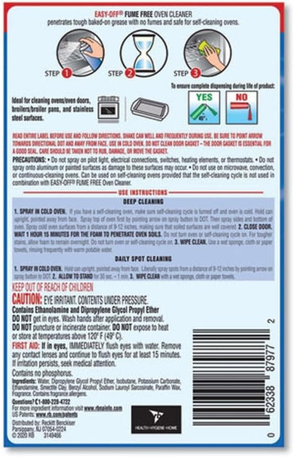 EASY-OFF® Fume Free Oven Cleaner REC 87977