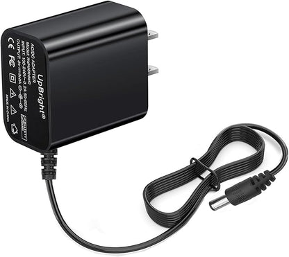 UpBright 5V AC/DC Adapter Compatible with FRUITEAM Electric Spin Scrubber 360 Cordless Power Shower Scrub Surface Cleaner 3.7V 2000mAh Lithium Ion Li-Ion Rechargeable Battery HLD-04210 4.2V Charger