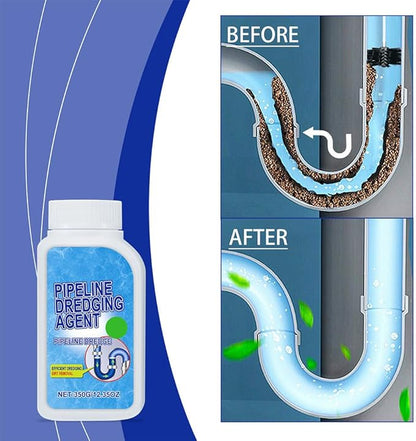 2026 Upgrade Drain Clog Remover, Pipeline Dredging Agent, Powerful Quick Cleaning Drain Toilet Cleaner Tool, Unclog Toilet Clog And Kitchen Sink Pipe Unblocker Powder