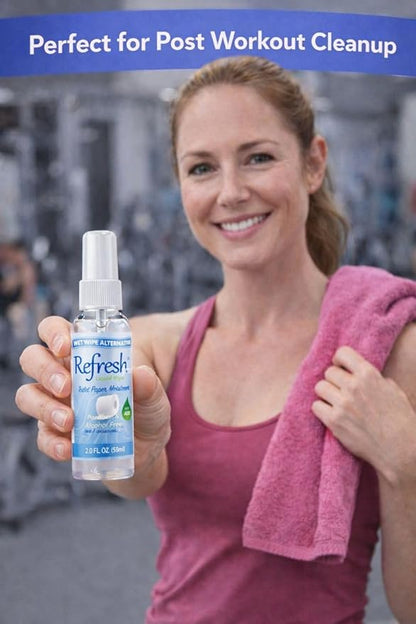 Refresh Liquid Wipe Free: Toilet Paper Spay (Sensitive Skin Spray, 2 Fl Oz 1 Pack)