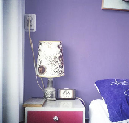 HeloHo Purple Wallpaper Solid Color Peel and Stick Wallpaper 394"X15.7" Purple Contact Paper for Bedroom Self-Adhesive Removable Renter Friendly Wall Paper for Wall Furniture Cabinet Covering Vinyl