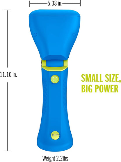 Conair Handheld Garment Steamer for Clothes - Power Steam: Small Size, Big Power - Great for Home, Office, or Travel with Dual Voltage for Worldwide Use, Blue
