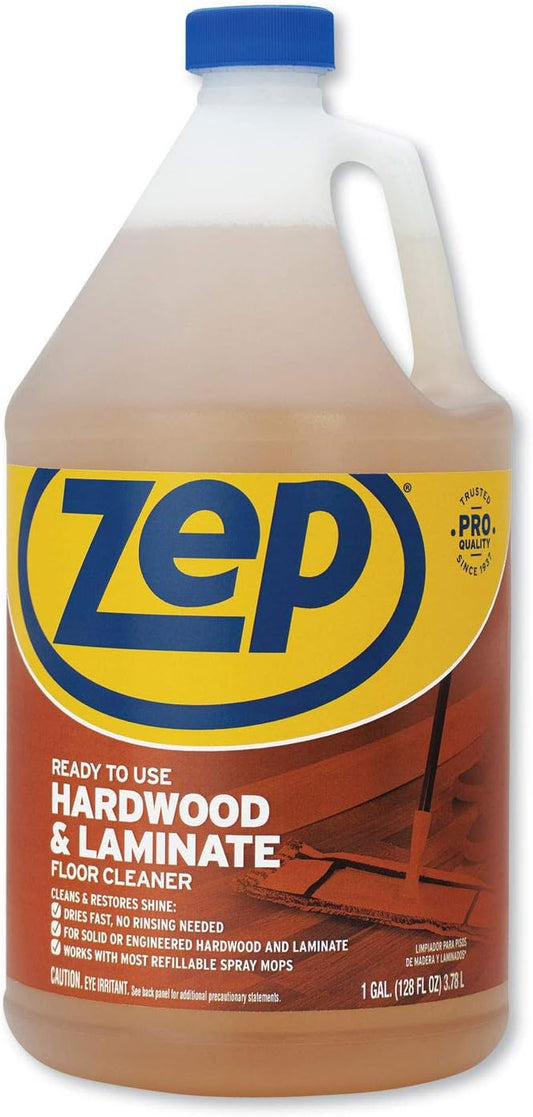 Zep ZPEZUHLF128 ZUHLF128 Hardwood and Laminate Cleaner, 128 oz.