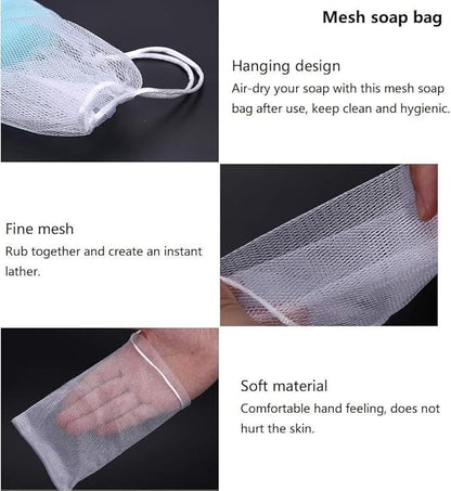 Travel Soap Holder Bar Soap Dish Shower Soap Saver Case Container Box for Bathroom Camping Gym Vonpri (Blue 3pack)
