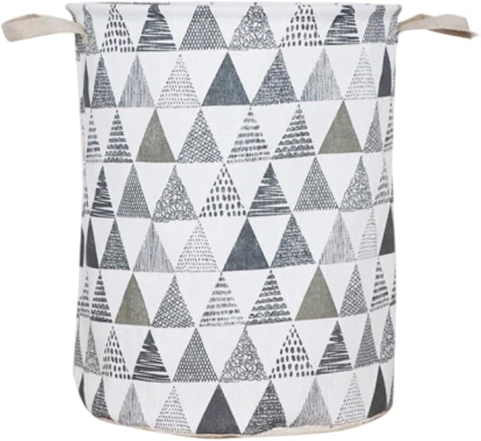 1PC Folding Laundry Basket Round Storage Bin Bag Large Hamper Collapsible Clothes Toy Basket Bucket Organizer Large Capacity