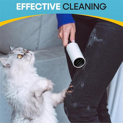 Dog Hair Lint Roller for Pet Fur Removal from Dogs Reusable Grooming Roller Removes Loose Hair Without Mess from Couch Clothes Furniture Easy to Use Pet Hair Remover 6 Pack