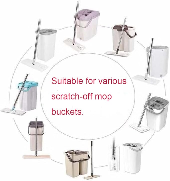 10 Pack Mop Bucket Drain Plug Replacement End Cap Stopper Rubber Sealing Plugs with Ring Grip for Spin Flat Mops and Buckets System Water Tub Tubing Holes Bathtub Kitchen Bathroom