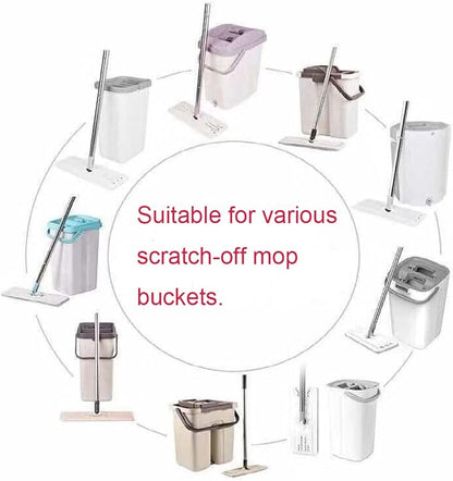 10 Pack Mop Bucket Drain Plug Replacement End Cap Stopper Rubber Sealing Plugs with Ring Grip for Spin Flat Mops and Buckets System Water Tub Tubing Holes Bathtub Kitchen Bathroom