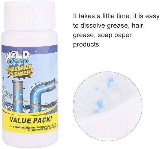 Drain Cleaner, Liquid Hair Drain Clog Remover & Cleaner,Quick Foaming Toilet Cleaner, Clog Remover for Kitchen Drain, Sinks, Tubs,Toilet Clean