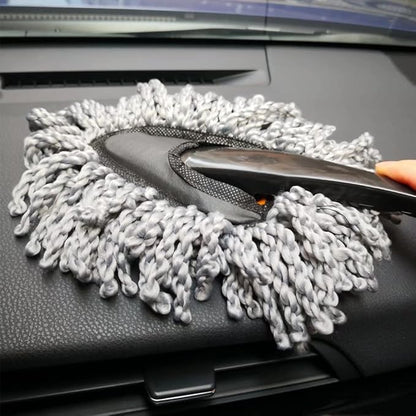IPELY 3 Pack Large Microfiber Car Duster Exterior Scratch Free with Extendable, Car Duster Interior Multipurpose dust Cleaning