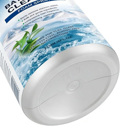 Foam - Bathroom Cleaner for Deep Cleaning | 120ML All Purpose Foaming Stain Remover with Powerful Descaling Action & Easy Spray Application for Toilet Bowls, Showers and Sinks