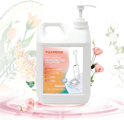 Deep Cleaning & Deodorizing solution, 85FL OZ/2.5L, Designed for Tineco, Compatible with Floor One Series & iFloor Series(EXCEPT S5 Steam/S7 $team/iFLOOR 5 Steam),Blended Flowery