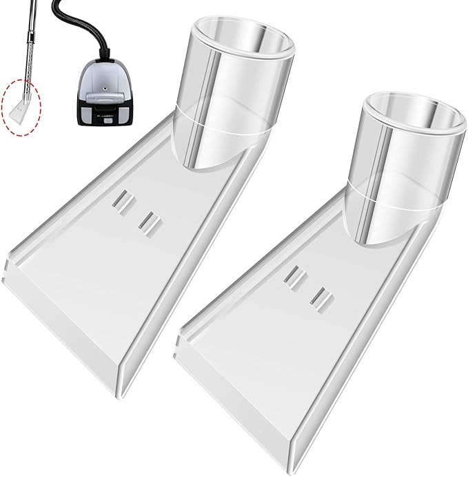 2Pcs Carpet Vac Extractor Attachment Tool Portable Vacuum Cleaner Brush Head Extraction Nozzle Shatter Proof Sofa Carpet Cleaning Nozzle Transparent Vacuum Cleaner Parts for Vacuum Cleaners