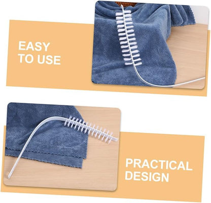 DOITOOL 2pcs Practical Washer Brush for Cleaning Machine Inner Dryer Vent Bristles
