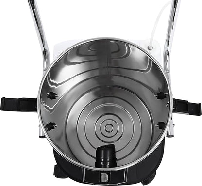 30L/8Gal Commercial Carpet Cleaner, 1000W Wet Dry Upholstery Cleaner Machine with Long Flat/Dust/Water Vacuum Head, Professional 3in1 Floor Cleaning Machine Extractor Vacuum for Carpet Sofa Curtain