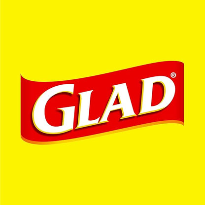 Glad ForceFlex MaxStrength Kitchen Trash Bags, 13 Gal, Fresh Clean Febreze, 34 Ct (Package May Vary)